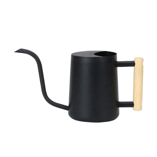 WOOD & IRON WATER CAN (COLOR & NATURAL)